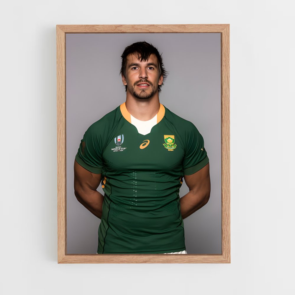 Poster Suid-Afrika Rugby Star (vue 4)